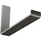 Ekena Millwork Steel Hanging Shelf Bracket, Stainless Steel 2"W x 12"D x 7"H BKTM02X12X07HSSS - alternate 1
